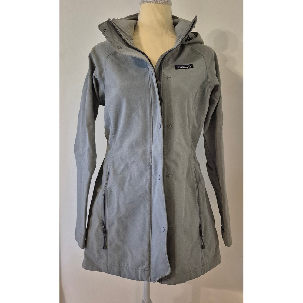 Patagonia Adze Parka Jacket Women's Size S Full Zip Hooded Softshell Gorpcore